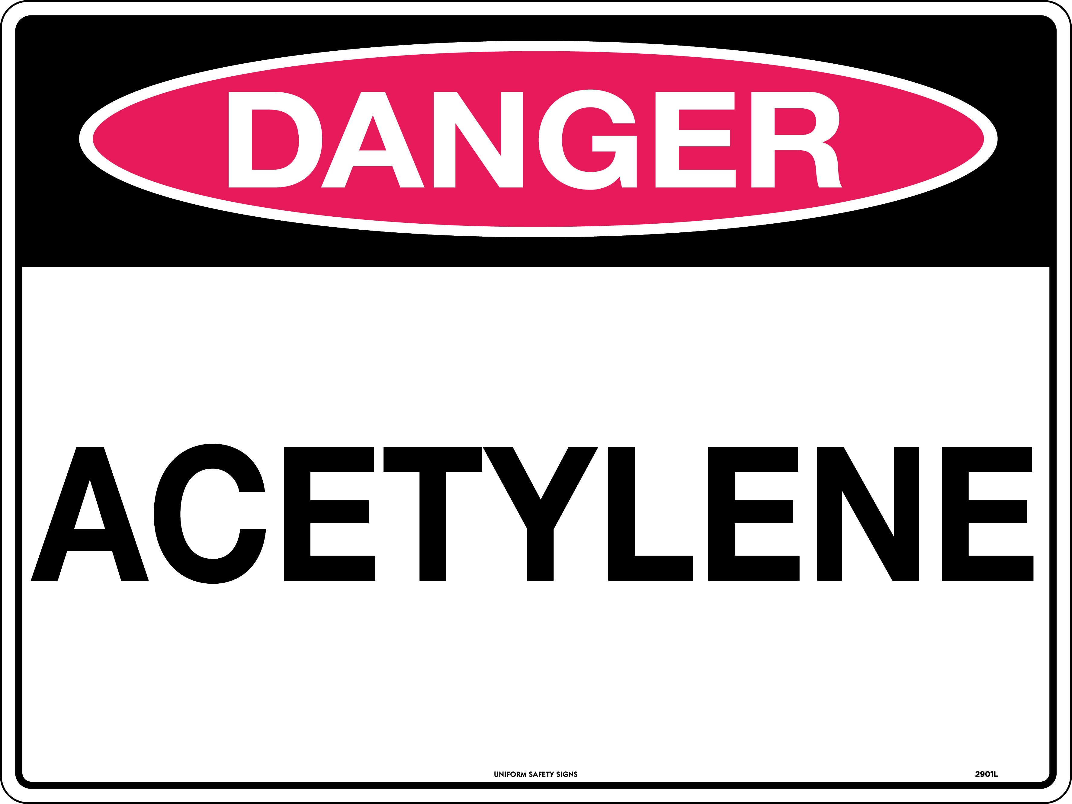 Danger - Acetylene